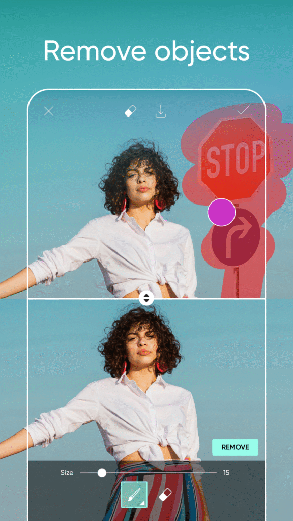Picsart Gold features preview in unlocked MOD APK